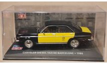 SIMCA   CHRYSLER TAXI DE BARCELONAE   1980, масштабная модель, Altaya, scale43