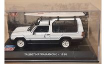 SIMCA   TALBOT  MATRA  RANCHO   1980, масштабная модель, Altaya, scale43