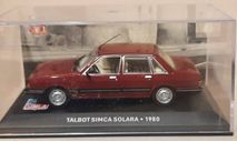 SIMCA   TALBOT  SOLARA   1980, масштабная модель, Altaya, scale43