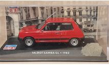 SIMCA   TALBOT  SAMBA  GL   1982, масштабная модель, Altaya, scale43