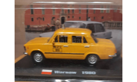 WARSAW   1980   (TAXI-04), масштабная модель, AMER COM, scale43, Fiat