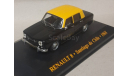 RENAULT 8  TAXI SNTIAGO DE CHILE  1965, масштабная модель, IXO Junior, scale43