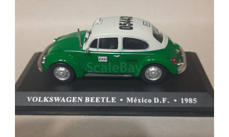 VOLKSWAGEN BEETLE  TAXI MEXICO  1985, масштабная модель, Altaya Taxi, scale43
