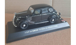 TOYOTA  AA  SEDAN 1936 ЧЕРНЫЙ 1-43