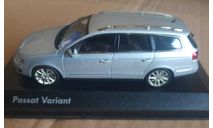 VOLKSWAGEN  PASSAT VARIANT  2005 METALLIC  -  MINICHAMPS -SE by VW, масштабная модель, scale43