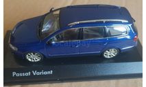 VOLKSWAGEN  PASSAT VARIANT  2005 BLUE  -  MINICHAMPS -SE by VW, масштабная модель, scale43