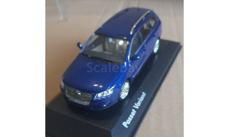 VOLKSWAGEN  PASSAT VARIANT  2005 BLUE  -  MINICHAMPS -SE by VW, масштабная модель, scale43