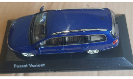 VOLKSWAGEN  PASSAT VARIANT  2005 BLUE  -  MINICHAMPS -SE by VW, масштабная модель, scale43