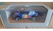 VOLKSWAGEN  RACE TOUAREG  2005 BLUE  -  MINICHAMPS -SE by VW, масштабная модель, 1:43, 1/43