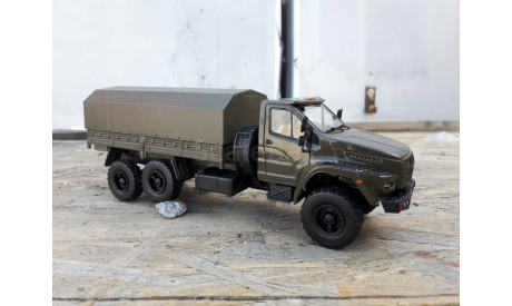 УРАЛ NEXT Армейский, масштабная модель, 1:43, 1/43, ручная работа