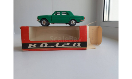 Газ-24 Волга  А-14  зелёная, масштабная модель, Агат/Моссар/Тантал, 1:43, 1/43