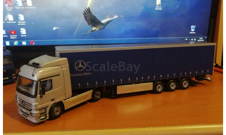 Продам сцепку Мерседес Актрос 1х43 миничампс, масштабная модель, Minichamps, scale43, Mercedes-Benz