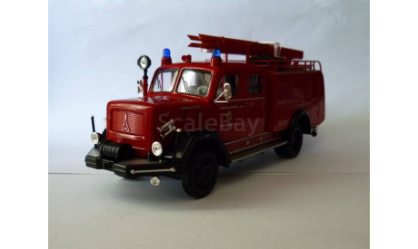 модель пожарного автомобиля, масштабная модель, Signature, scale43, 1964Magirus-Deutz150D10FTLF16