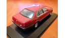 BMW 7-series (E32) 1986 red metallic (Minichamps) 1/43, масштабная модель, 1:43