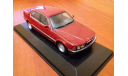 BMW 7-series (E32) 1986 red metallic (Minichamps) 1/43, масштабная модель, 1:43