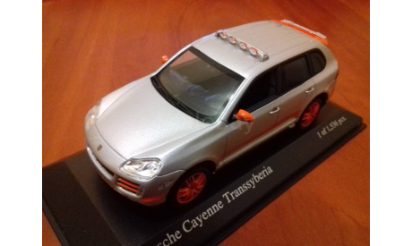 Porsche Cayenne Transsyberia 2007 silver (Minichamps), масштабная модель, 1:43, 1/43