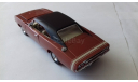 Dodge Charger R/T 1968 (Franklin mint), масштабная модель, 1:43, 1/43