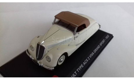 Renault type ACX 2 Viva Grand Sport 1935 (Nostalgie), масштабная модель, 1:43, 1/43