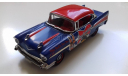 Chevrolet Belair Budweiser 1957г. (Matchbox), масштабная модель, 1:43, 1/43