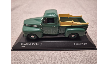 Ford F-1 pick-up 1948 green (Minichamps) 1/43, масштабная модель, scale43