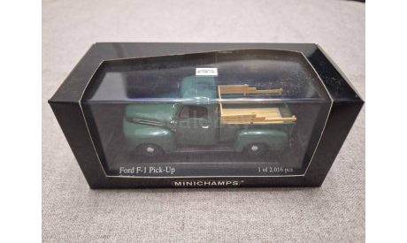 Ford F-1 pick-up 1948 green (Minichamps) 1/43, масштабная модель, scale43
