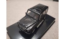 Mercedes-Benz G-Wagon LWB 80’s-90’s (W463) black (AutoArt) 1/43, масштабная модель, scale43