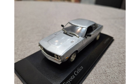 Toyota Celica liftback 1975 silver (Minichamps) 1/43, масштабная модель, scale43