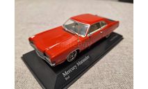 Mercury Marauder X-100 Hardtop coupe 1969 red/black (Minichamps) 1/43, масштабная модель, scale43