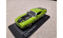 Ford Mustang Mach 1 1971 green (Minichamps) 1/43, масштабная модель, Mercury, scale43