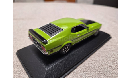 Ford Mustang Mach 1 1971 green (Minichamps) 1/43, масштабная модель, Mercury, scale43