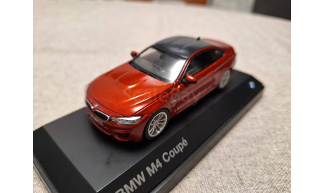 BMW M4 (F82) 2014-20 red (Herpa) 1/43, масштабная модель, scale43