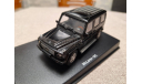 Mercedes-Benz G-Wagon LWB 80’s-90’s (W463) black (AutoArt) 1/43, масштабная модель, scale43