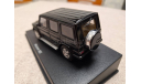 Mercedes-Benz G-Wagon LWB 80’s-90’s (W463) black (AutoArt) 1/43, масштабная модель, scale43