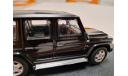 Mercedes-Benz G-Wagon LWB 80’s-90’s (W463) black (AutoArt) 1/43, масштабная модель, scale43