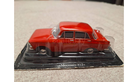 Москвич-412 Автолегенды СССР АЛ № 74 (De Agostini) 1/43, масштабная модель, DeAgostini, scale43
