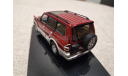 Mitsubishi Pajero LWB 1999 red metallic (AutoArt) 1/43, масштабная модель, scale43