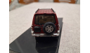 Mitsubishi Pajero LWB 1999 red metallic (AutoArt) 1/43, масштабная модель, scale43