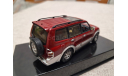 Mitsubishi Pajero LWB 1999 red metallic (AutoArt) 1/43, масштабная модель, scale43