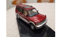 Mitsubishi Pajero LWB 1999 red metallic (AutoArt) 1/43, масштабная модель, scale43