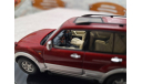 Mitsubishi Pajero LWB 1999 red metallic (AutoArt) 1/43, масштабная модель, scale43