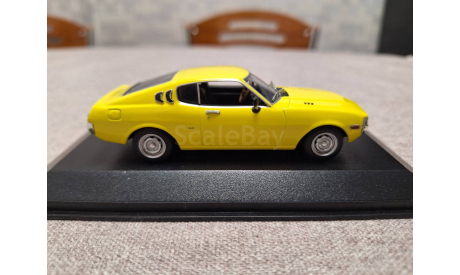 Toyota Celica fastback 1975 yellow (Minichamps) 1/43, масштабная модель, scale43