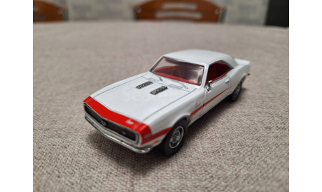 Chevrolet Camaro SS396 white-red 1968 (Matchbox) 1/43, масштабная модель, 1:43