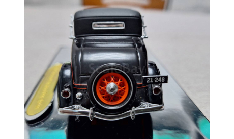 Ford V8 model 40 coupe 1933 coach maroon (Classic Carlectables) 1/43, масштабная модель, 1:43