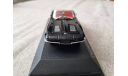 Chevrolet Corvette Stingray  convertible 1963 tuxedo black (Minichamps) 1/43, масштабная модель, scale43