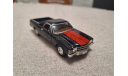 Chevrolet El Camino 1971 black-red (Matchbox) 1/43, масштабная модель, scale43