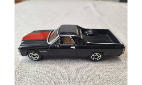 Chevrolet El Camino 1971 black-red (Matchbox) 1/43, масштабная модель, scale43