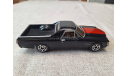 Chevrolet El Camino 1971 black-red (Matchbox) 1/43, масштабная модель, scale43
