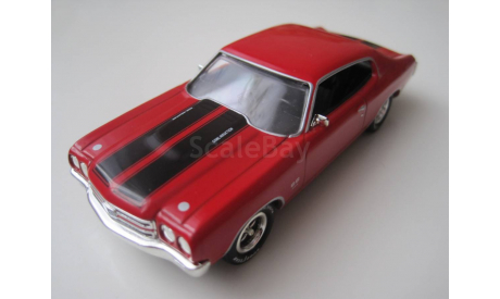 Chevrolet Chevelle SS454 1970г. (Matchbox), масштабная модель, scale43