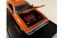 Plymouth GTX 1971г. orange (Hot Wheels), масштабная модель, 1:43, 1/43