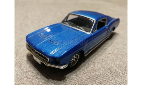 Ford Mustang GT Fastback  1967г. (Matchbox), масштабная модель, 1:43, 1/43